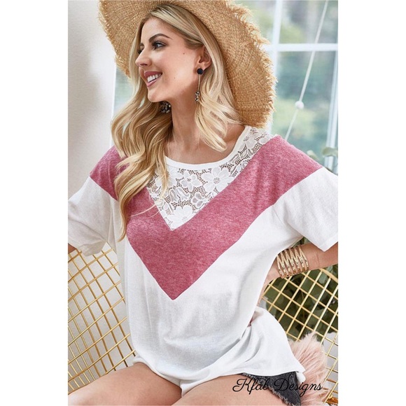 ❤️RESTOCK! Lace Detail Hacci Super Soft Top! - Picture 2 of 12